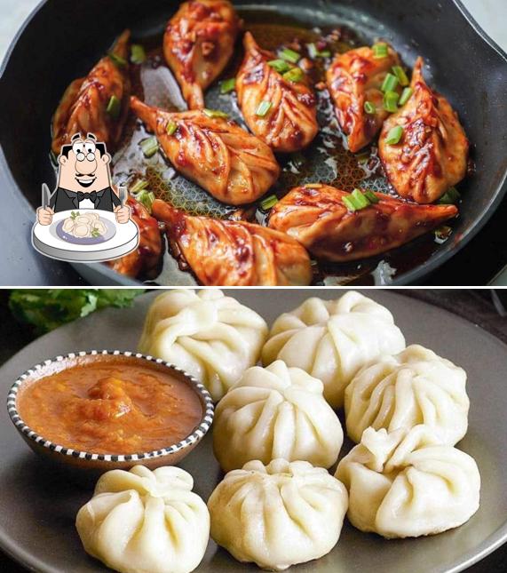 Dumplings at Kunal Momos