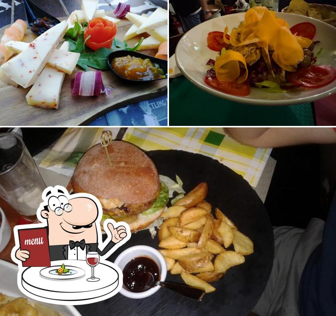 Cibo al Old Porter - Real English Public House