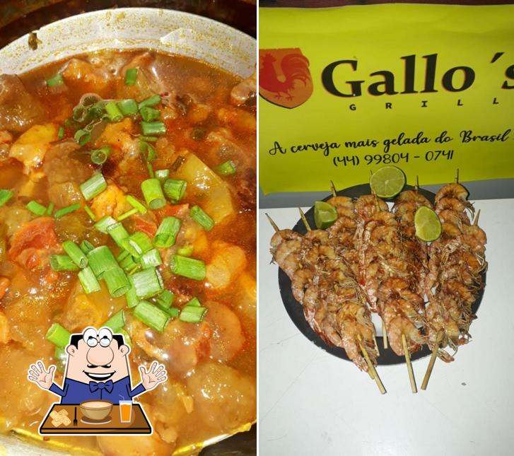 Platos en Gallo's Grill