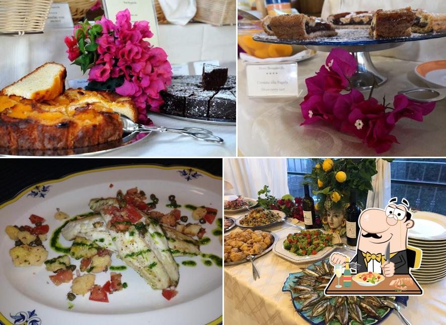 Cibo al Hotel Bougainville Lipari