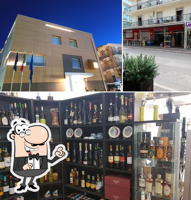 Dai un’occhiata alla immagine che mostra la esterno e birra di Timilla Cafè