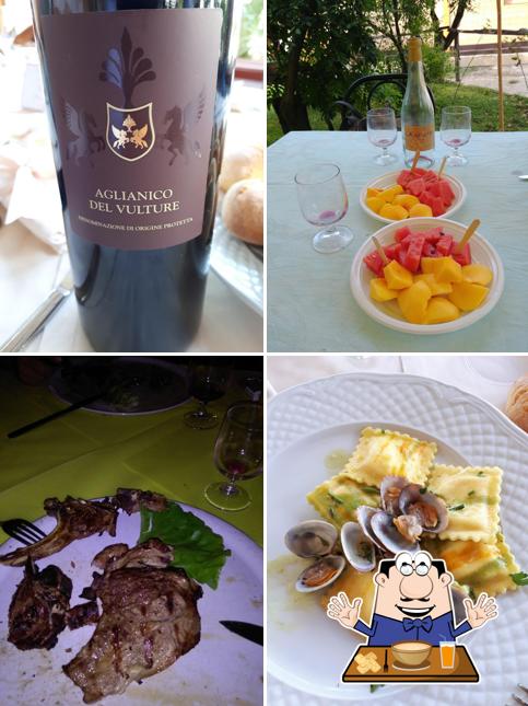 Platti al Agriturismo La Sosta