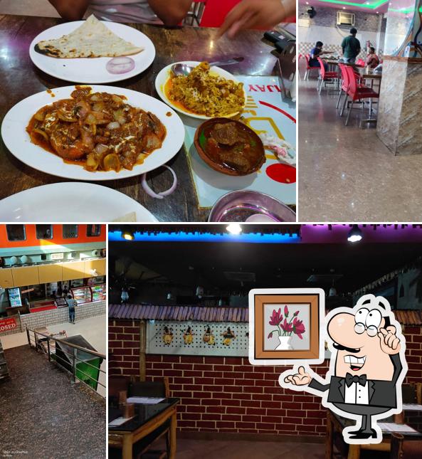 The interior of Bijay Dhaba