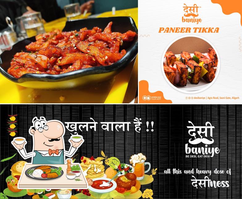 Food at Desi Baniye