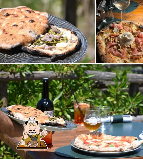 Scegli una pizza a La Zattera Garden