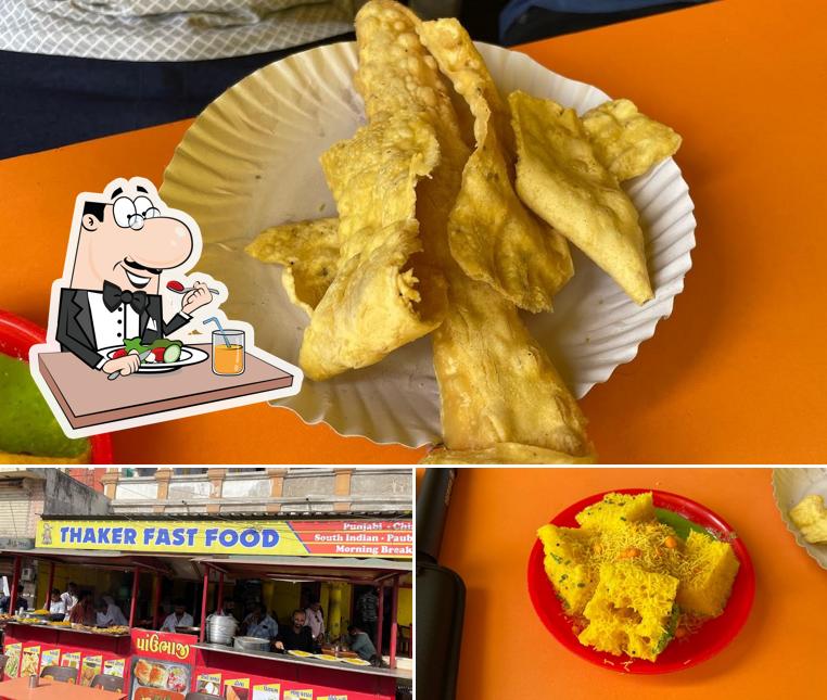 Food at Thaker Fast Food