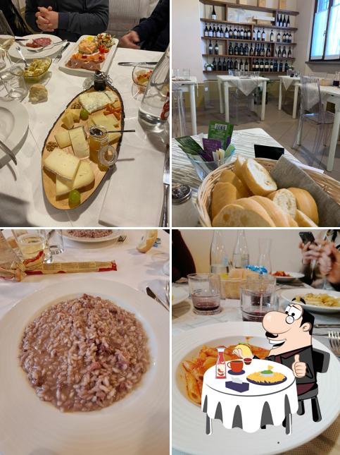Piatto di formaggi al Trattoria Da Cibo