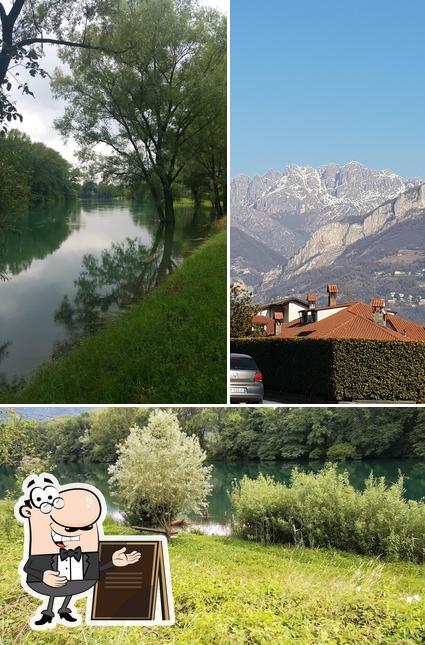 Gli esterni di Trattoria Fornasett
