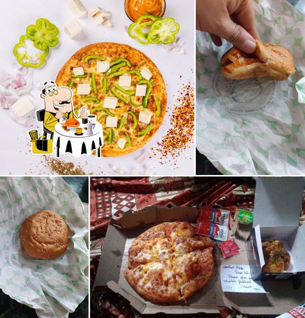 Food at Rominus Pizza and Burger