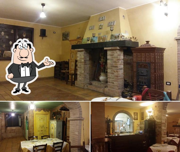 Gli interni di Locanda Del Convento