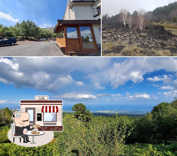 Curiosa tra la parte esterna di Rifugio Citelli