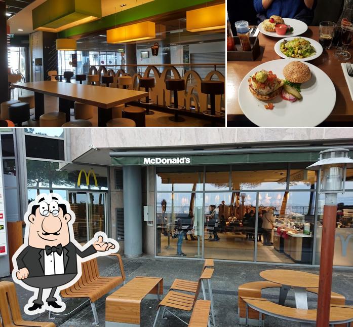 Gli interni di McDonald’s