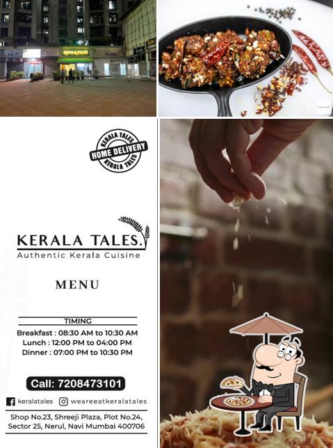 The exterior of Kerala Tales - Seawoods