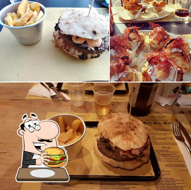 Prenditi un hamburger a Pop Pizza Art - Lugo