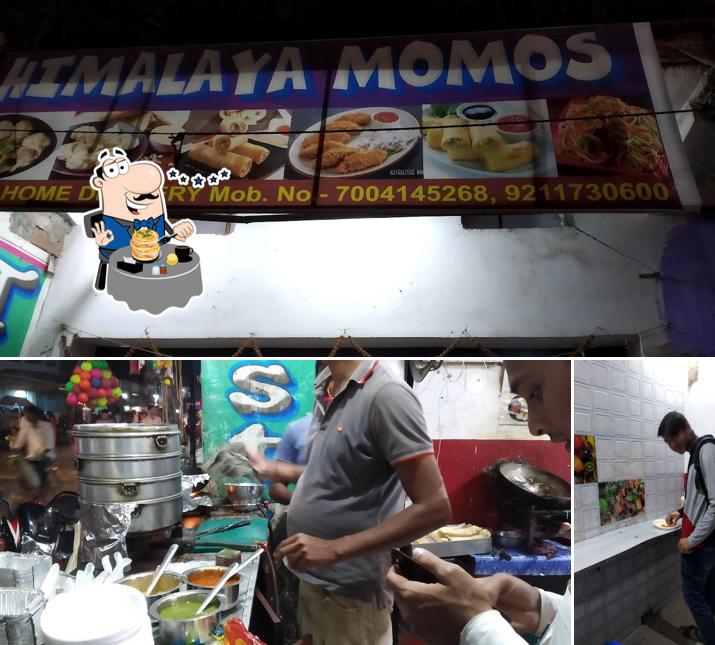Food at Himalayas momos