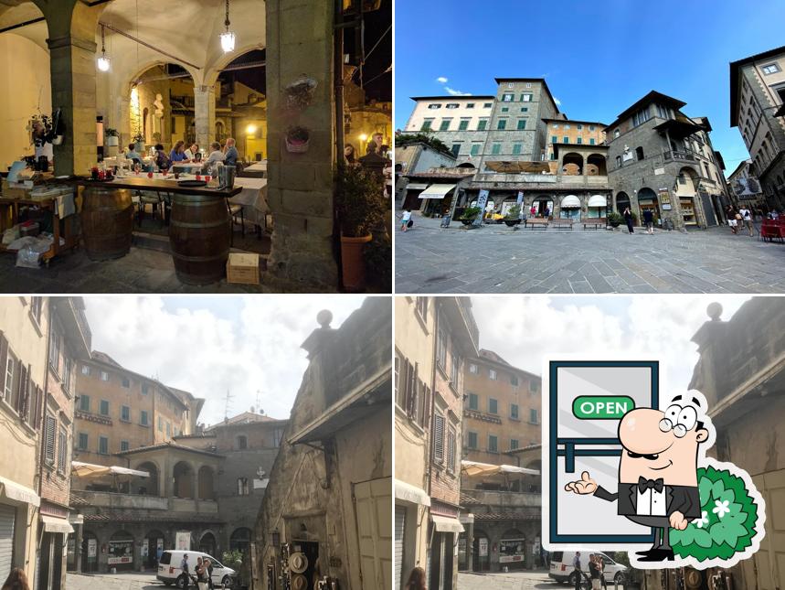 Guarda gli esterni di Ristorante La Loggetta Cortona