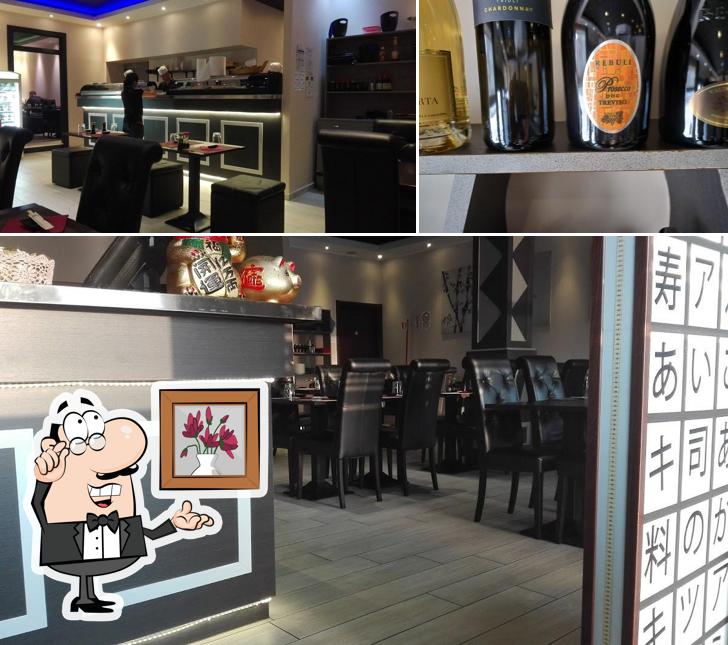 Dai un’occhiata alla foto che raffigura la interni e birra di Chakramen & U Sushi1