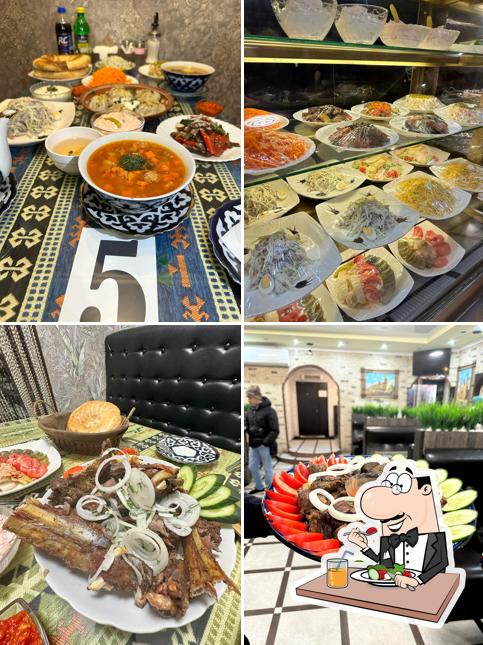 Meals at Самарканд