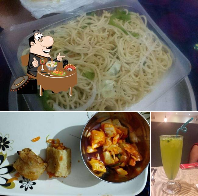 The restaurant's food and beverage