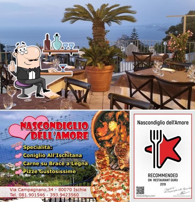 Gli interni di Ristorante Pizzeria Nascondiglio Dell'Amore