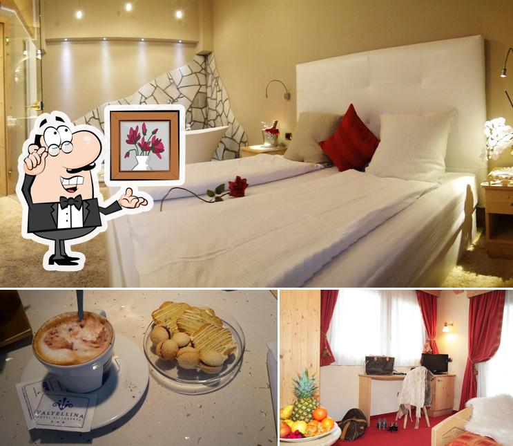 La immagine di interni e bevanda da Hotel Cristallo Livigno
