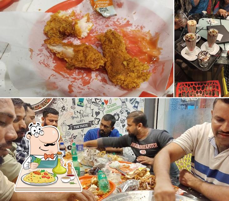 Among different things one can find food and beverage at Labbaik Fried Chicken Colachel