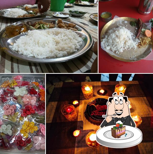 Chocolate cake at Ayojan Hotel & Restaurant