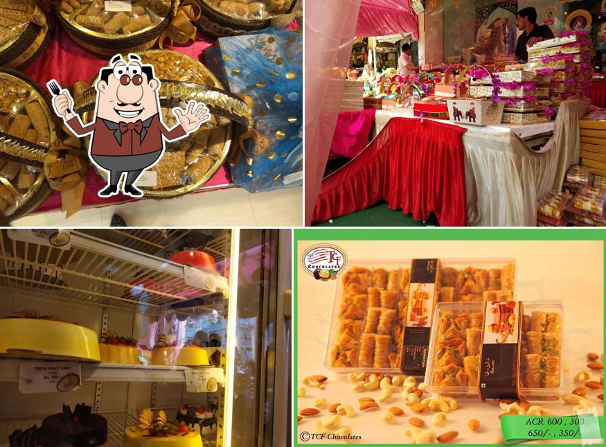 Food at Bake Club Oasis Baklawa