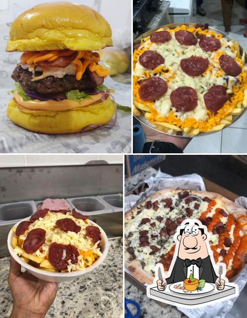Comida em Casa da pizza