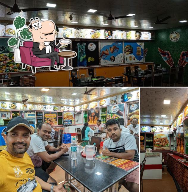 The interior of Club10Chicken Restaurant