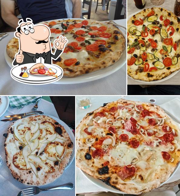 Prenditi tra le svariate varianti di pizza