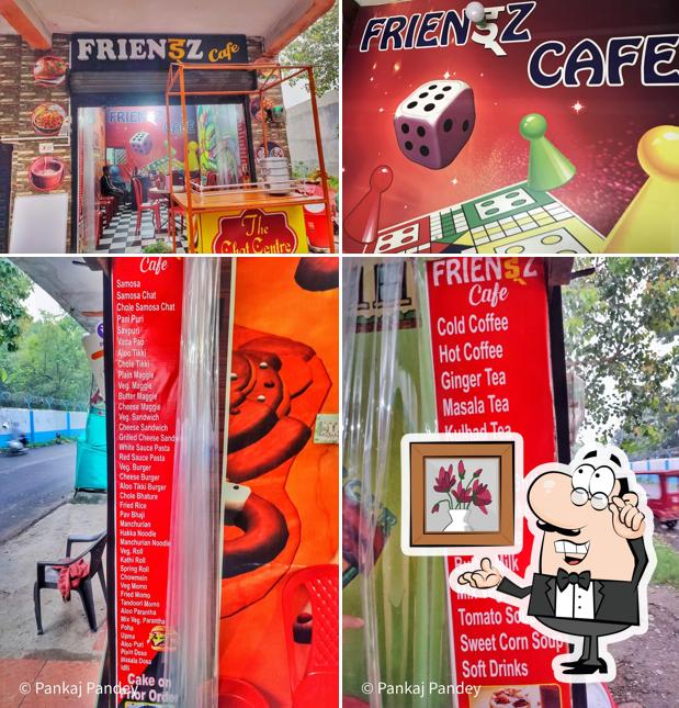 The interior of Friendz Cafe