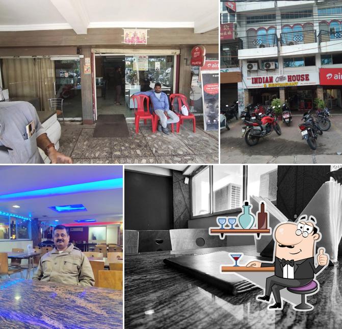 The interior of New Indian Coffee House