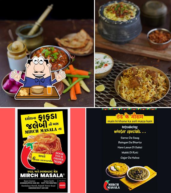 Food at Mirch Masala - Sama Savli