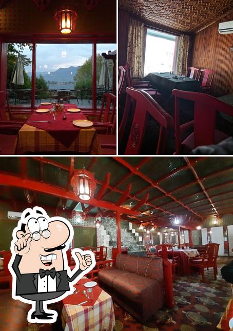 The interior of Nun Kun Restaurant