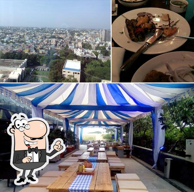 This is the image showing exterior and food at 365 A.S