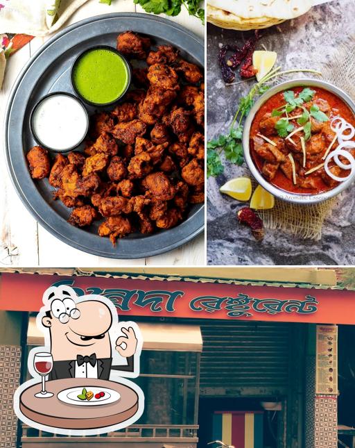 Food at Annada Restaurant