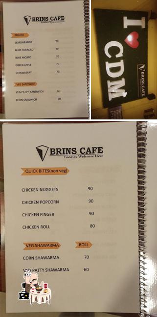Food at BRINS CAFE ZWARMA