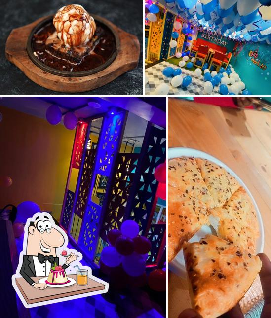 Cafe mark 30 serves a range of desserts