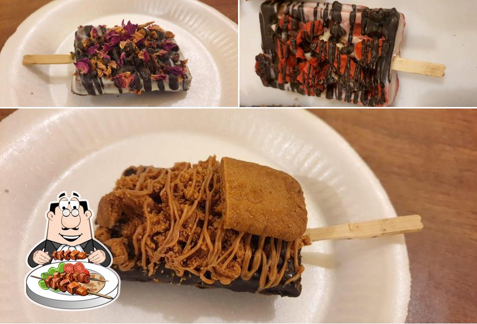 Conical gaufres waffles