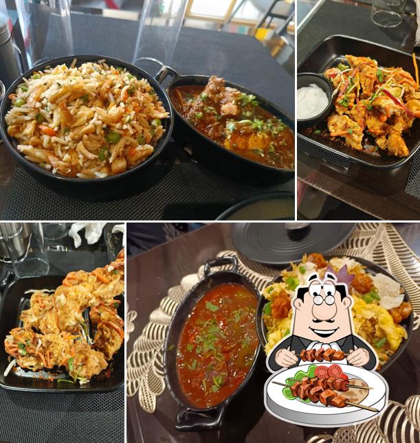 Food at Fire & Ice - The Restro Cafe