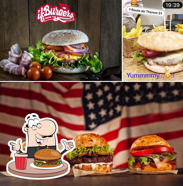 Commandez un hamburger à ifBurgers