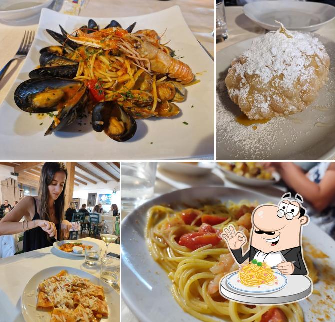 Spaghetti alla carbonara al Il Giardino Ristorante Pizzeria