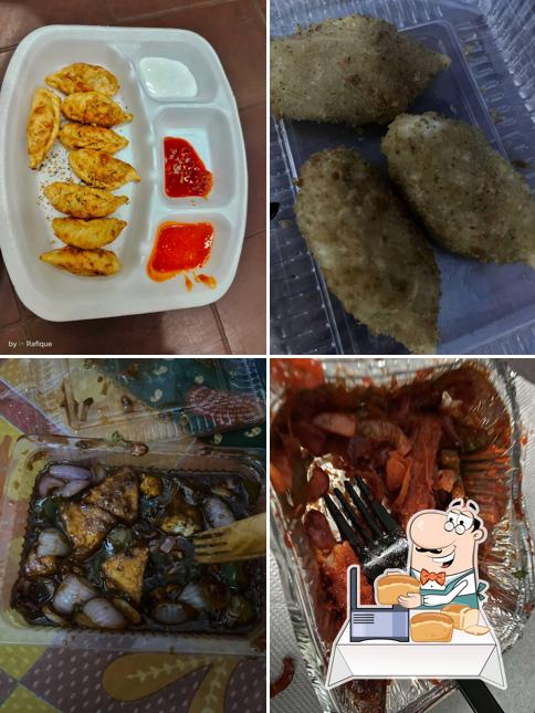 Garlic bread at Mini Nepal Momos