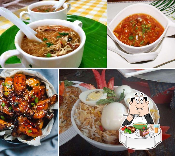 Hot and sour soup at New Biryani Mahal & Chinese Fast Food
