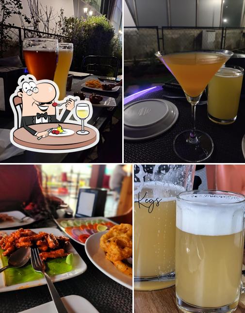 Food at Pegs & Kegs Restobar
