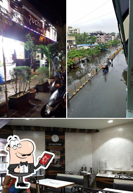 The exterior of Ruchi Hotel