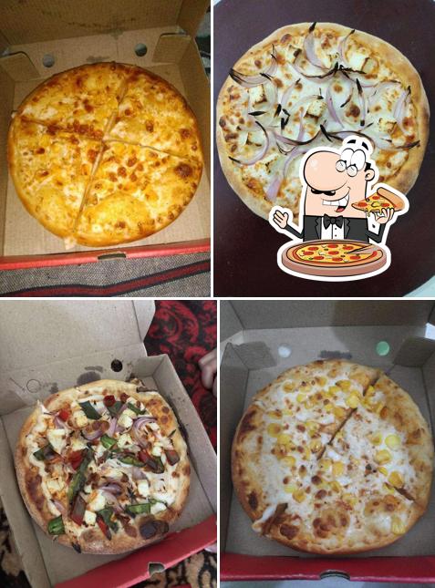 Order pizza at The Pizza Destination