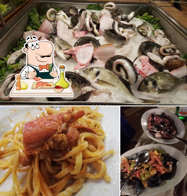 Degusta i sapori della cucina di mare a Ristorante Sa Baracca