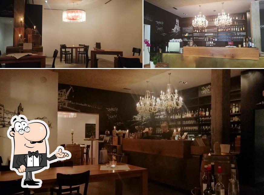 Gli interni di Taverne Johann